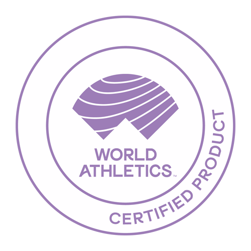 WORLD ATHLETICS CERTIFIED PRODUCT