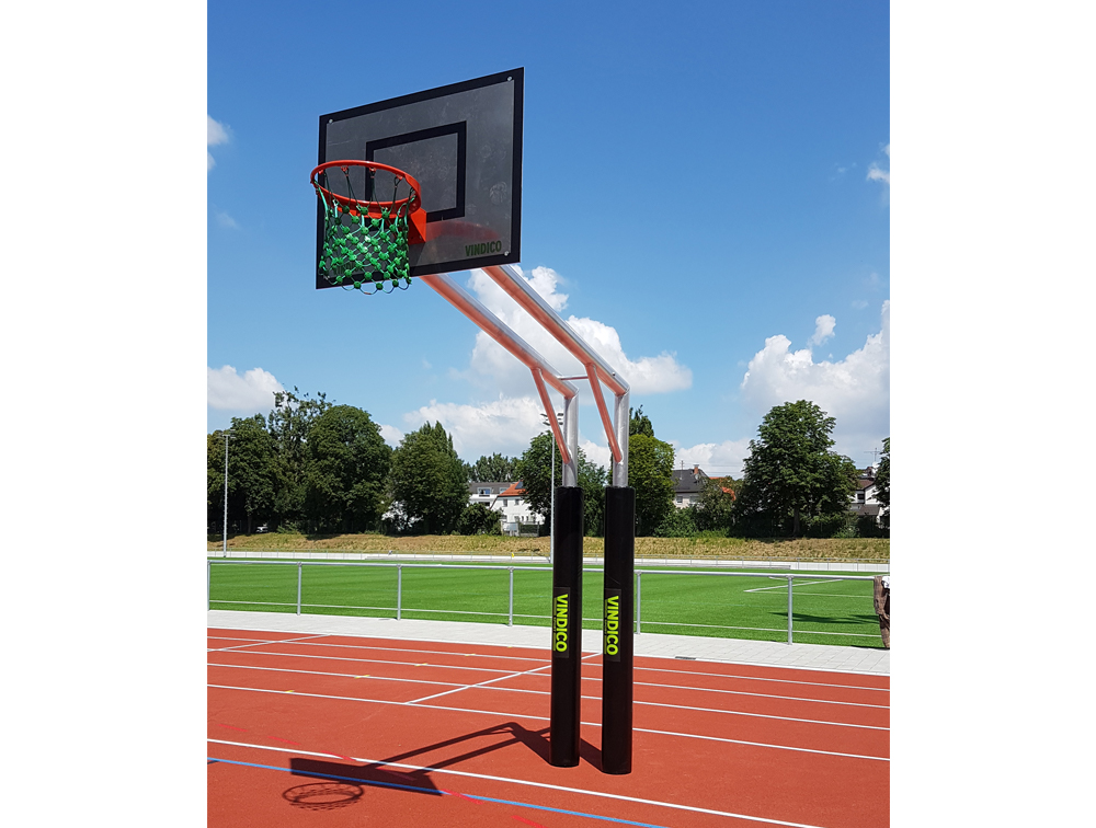 Basketballring Robust Ring Basketball aus verzinktem Stahl für Außenanlagen 